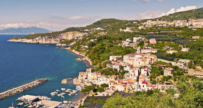 Un Paradiso A Sorrento Con Piscina Massa Lubrense Buitenkant foto