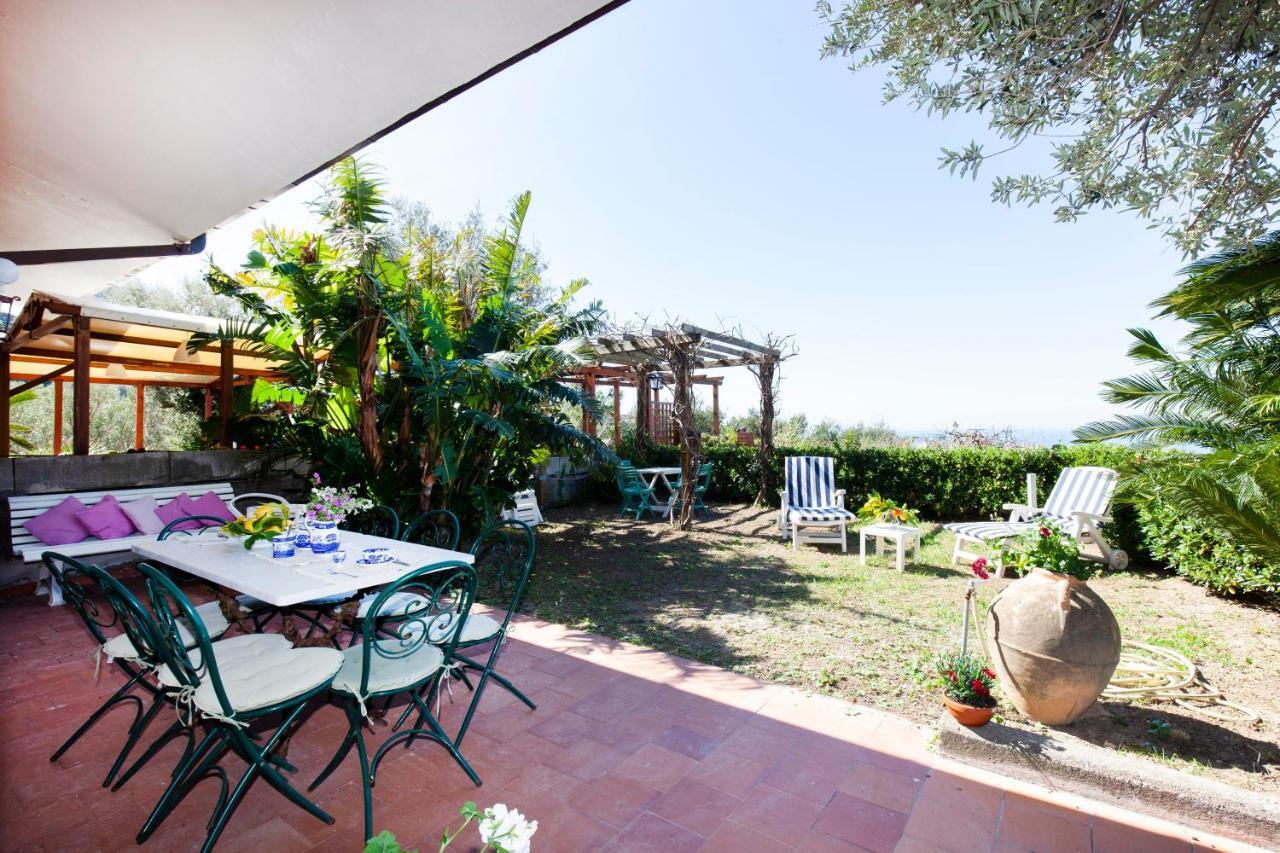 Un Paradiso A Sorrento Con Piscina Massa Lubrense Buitenkant foto
